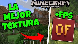 Como QUITAR EL LAG en MINECRAFT PE 120  Optifine para bedrock [upl. by Ahseikram]