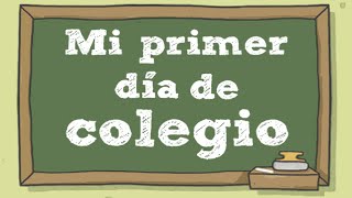 MI PRIMER DÍA DE COLEGIO  AUDIO CUENTO PARA NIÑOS [upl. by Naomi246]