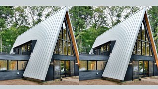 A  Frame House Design  Amazing home tour 2024 [upl. by Schaefer]