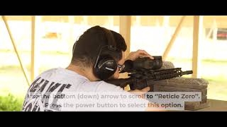 Sightmark Wraith How To Series Zeroing Your Digital Day  Night Scope [upl. by Crowns]