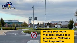 Driving Test Route  VicRoads driving test procedure  VicRoads Test Preparation [upl. by Layla688]