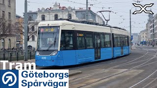 Spårväg Göteborg  Tram  Sweden  Västtrafik  2022 [upl. by Eikcaj]