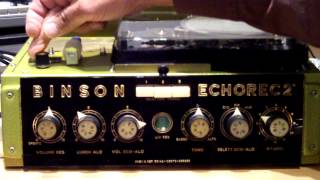 Binson Echorec 2 7TE Model [upl. by Elleimac]