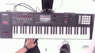 Roland FA06 Synthesizer Workstation Keyboard  SuperNATURAL Acoustic [upl. by Marvella]