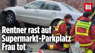 Tödlicher Unfall auf einem ReweParkplatz in Mülheim an der Ruhr [upl. by Lynett]