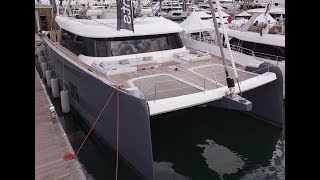 World Premiere Sunreef 80 Luxury Catamaran Walkthrough w Commentary 4K [upl. by Pebrook]