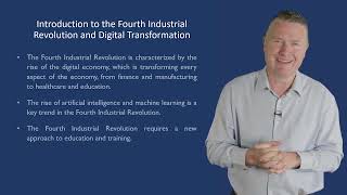 INTRODUCTION TO THE FOURTH INDUSTRIAL REVOLUTION AND DIGITAL TRANSFORMATION [upl. by Merete]