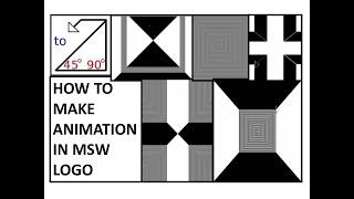 MSW logo tutorialMSW LOGO animation commandsFor commandLogo commands for class 3 amp 4 [upl. by Sammer]