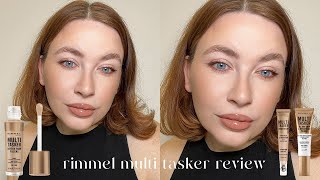 I WAS SHOCKED  RIMMEL MULTI TASKER REVIEW  reviewwear test  maxine lee harris [upl. by Orihakat]