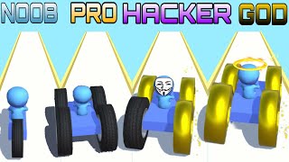 NOOB vs PRO vs HACKER vs GOD in Car Craftio [upl. by Chick]