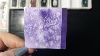 Test farby akwarelowej 334 Mineral Violet od Romana Szmala [upl. by Nnylrahc]