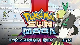 Passimian Moveset Guide How to use Passimian Pokemon Sun and Moon w PokeaimMD [upl. by Acirej323]