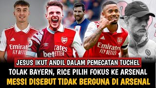 RESMIKAN❗Rice amp Fresneda🤝Jesus sebab tucel dipecat😱Messi gk guna di Arsenal😶Odegaard terbaik😃ARSENAL [upl. by Esserac]