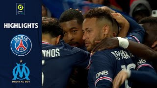 PARIS SAINTGERMAIN  OLYMPIQUE DE MARSEILLE 2  1  Highlights  PSG  OM  20212022 [upl. by Gary]