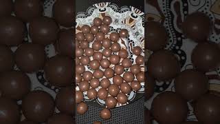 Crunchy Whoppers Chocolate 🌰 asmr trending shorts [upl. by Suolekcin]