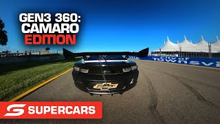 360 ONBOARD Ferocious Gen3 Camaro lap at Reid Park  Supercars 2022 [upl. by Yraek235]