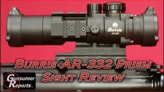 Burris AR332 Prism Sight Review [upl. by Haidebej]