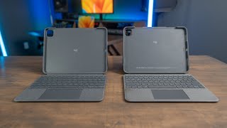 Which to Buy Logitech Combo Touch Vs Folio Touch Cases for iPad Pro [upl. by Winonah]