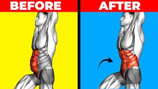 6 PACK ABS Secrets 15 Min Daily Standing Abs Workout Guaranteed Results [upl. by Anilegna]