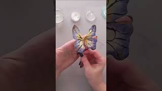 How to make wafer paper butterflies shorts [upl. by Niryt552]