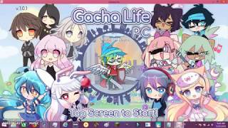 The Charactery Glitch or AhChan  Gacha Life [upl. by Izy]