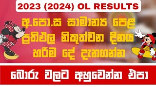 2023 2024 OL Results Releasing Date  Ol exam results  ol results 2024  ol results srilanka [upl. by Barnabas]