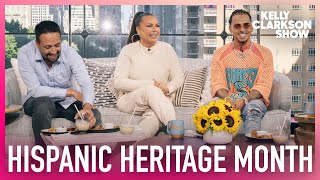 Ozuna LinManuel Miranda amp Angie Martinez Try Favorite Hispanic Food amp Drinks [upl. by Abana]