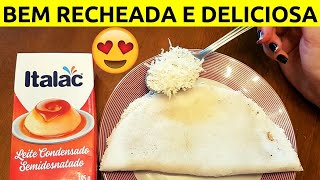 Como Fazer TAPIOCA DOCE de Leite Condensado e Coco Bem Recheada RECEITA SIMPLES [upl. by Jenni]