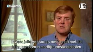 Toespraak Willem Alexander DWDD Lucky TV [upl. by Mirelle]