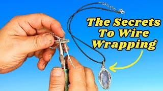 DIY Wire Wrapped Jewelry StepbyStep Tutorial [upl. by Iaverne]