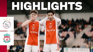 Ajax U18s score TEN  GOALS against Liverpool 🤯  Highlights Ajax O18  Liverpool O18  Friendly [upl. by Htebirol]