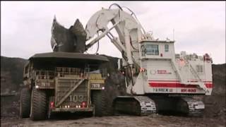 The Worlds Largest Excavator  Terex RH400  Hydraulic Shovel [upl. by Lig745]