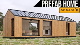 Finally a PREFAB HOME Offering a DIY Option [upl. by Ahsiloc]