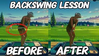 Backswing Lesson These Keys Will Only Help Power And Accuracy 🤷🏼‍♂️ golf golflife golfswing [upl. by Pouncey]