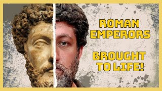 Roman Emperors Realistic Face Reconstruction Augustus to Aurelian [upl. by Erised]