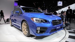 2015 Subaru WRX STI  2014 Detroit Auto Show [upl. by Kincaid]