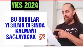 Yks 2024 Sözel  Eşit Ağırlık ve Sayısal Alanlarının Sıralama ve Puanlarını Etkileyecek O Sorular‼️ [upl. by Dyl]