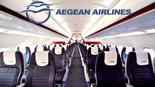 Aegean Airlines ECONOMY CLASS Tel Aviv to AthensAirbus A321 [upl. by Saqaw]