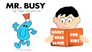 Storytime Online  MR BUSY by Roger Hargreaves Read Aloud by Books Read Aloud for Kids [upl. by Hurlow]