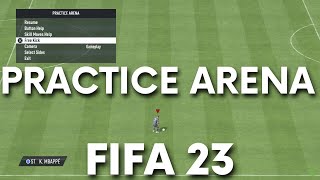 How to Open Practice Arena in FIFA 23  Find Practice Arena on FIFA 2023 [upl. by Giule958]