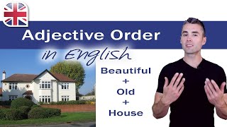 Adjective Order in English  English Grammar Lesson [upl. by Aneres]