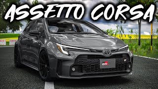 Assetto Corsa  Toyota GR Corolla Morizo Edition 2023   Download LINK [upl. by Koziarz]