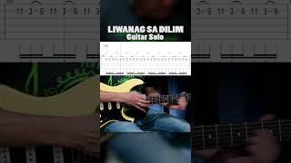 Liwanag Sa Dilim Mike Elgars guitar solo liwanagsadilim rivermaya guitarsolo guitarcover [upl. by Pepe]