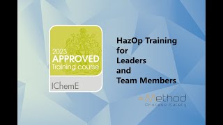 IChemE Approved HazOp Training Courses from Method Process Safety [upl. by Vanthe54]