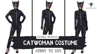 🚨 Step into the world of Batman Returns with our Catwoman Cosplay Costume Takerlama😀33 [upl. by Yancey]