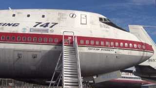 Detailed Views of the First Boeing 747 Built [upl. by Maillliw]