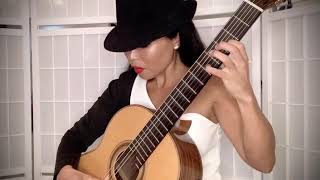 Thu Le Plays Cigars amp Sawdust  Darragh O’Neill Classical Guitar [upl. by Hime907]