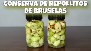 CONSERVA DE REPOLLITOS DE BRUSELAS [upl. by Sweet739]