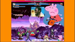 mugen request Suisei EricCartmanJesseamp Uppercut vs ArturoMendozaGwenPeppaPigampGeorge Pig [upl. by Mast]