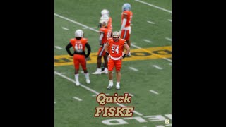 Braden Fiske DTFSU WMU  2024 Senior Bowl Akron 21  2024 NFL Draft [upl. by Derron]